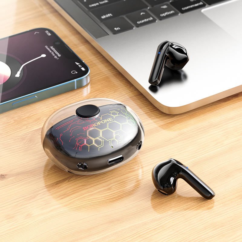 Borofone BW15 TWS Bluetooth Kulaklık Beyaz