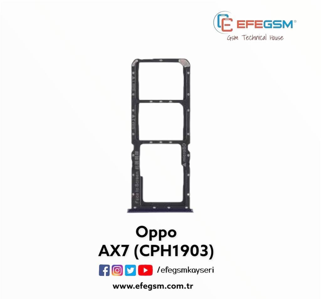 Oppo AX7 (CPH1903) Sim Yuvası