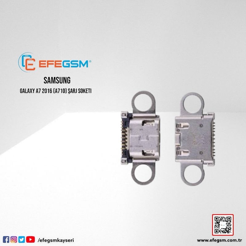 Samsung Galaxy A7 2016 (A710) Şarj Soketi