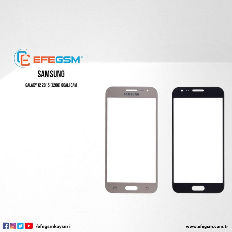 Samsung Galaxy J2 2015 (J200) Ocalı Cam