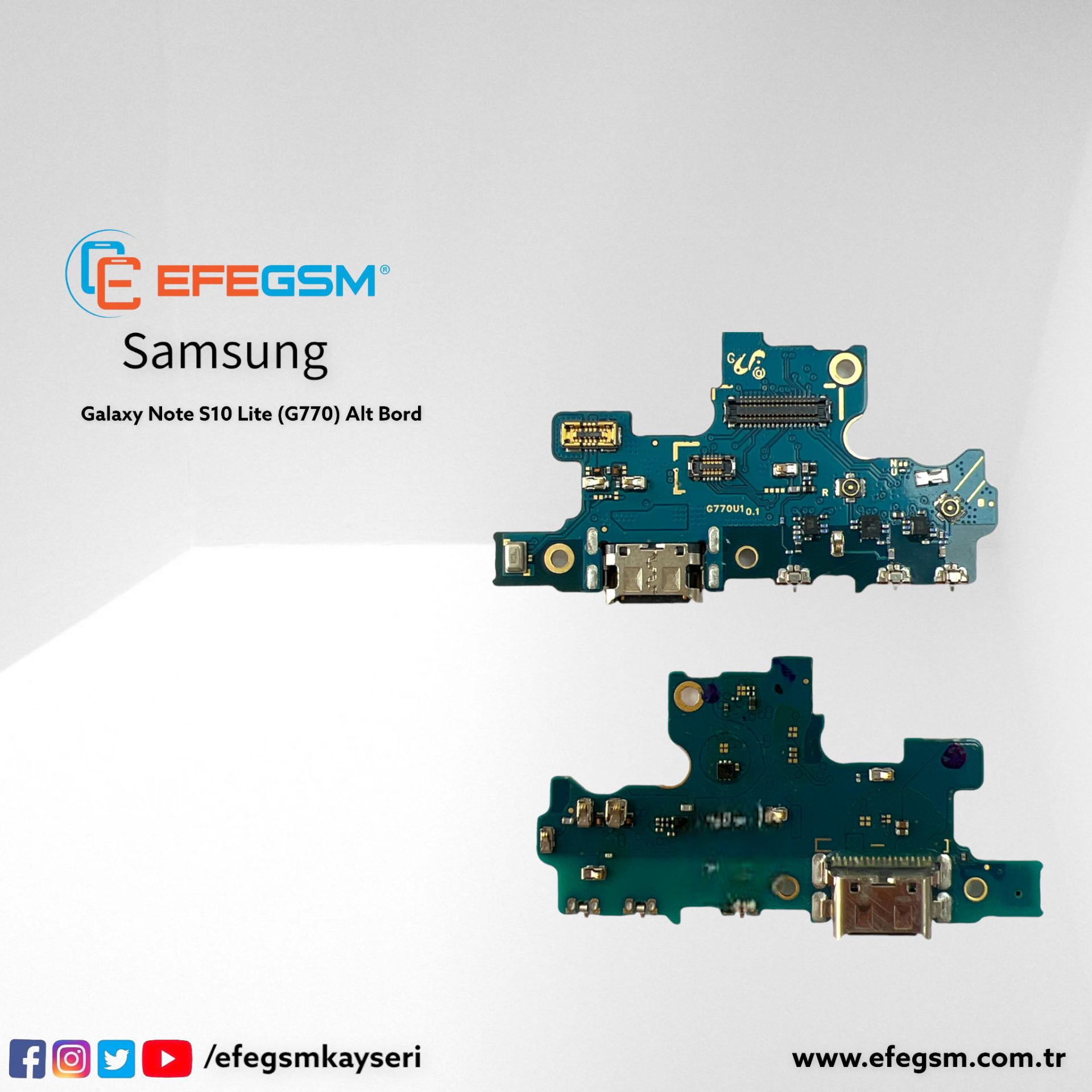 Samsung Galaxy S10 Lite (G770F) Alt Bord