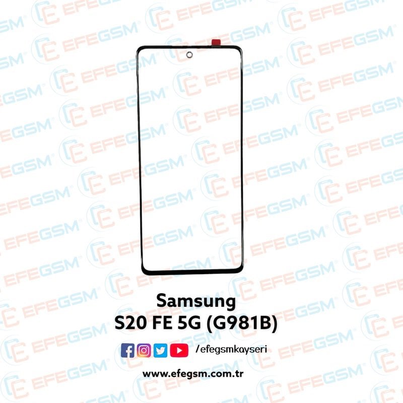 Samsung Galaxy S20 FE 5G (G781B) Ocalı Cam