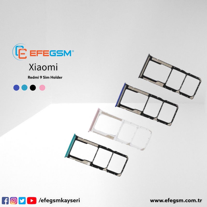 Xiaomi Redmi 9 Sim Holder