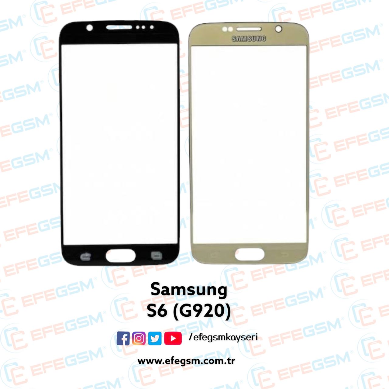 Samsung Galaxy S6 (G920) Ocalı Cam