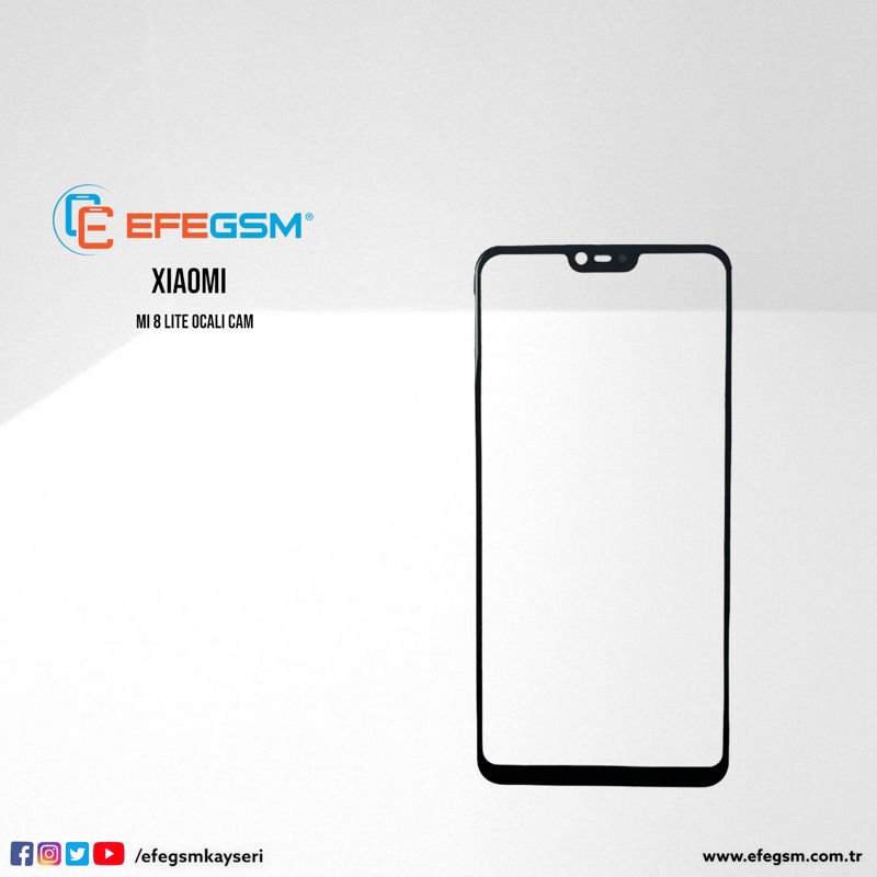 Xiaomi Mi 8 Lite Ocalı Cam
