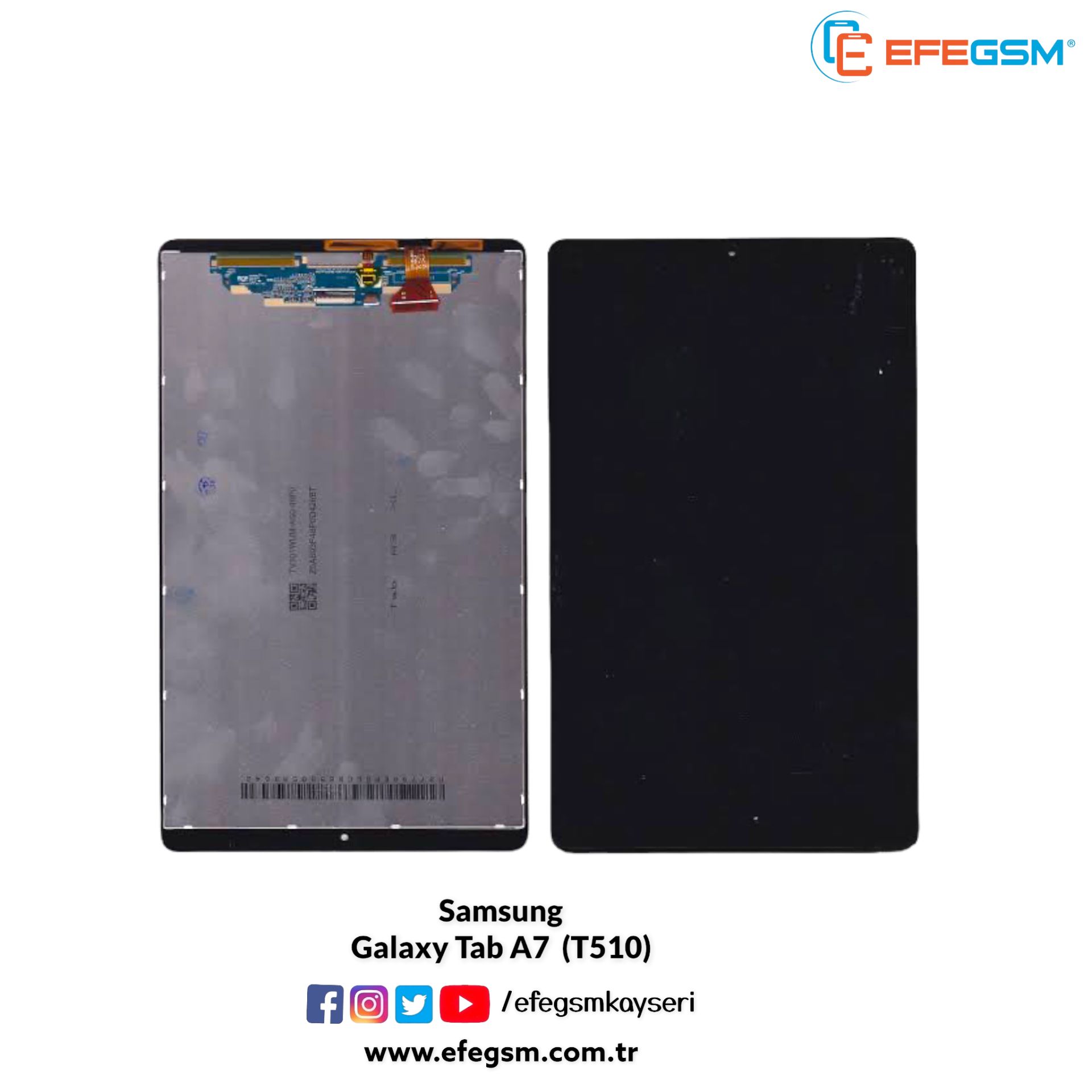 Samsung Galaxy Tab A (T510) Ekran