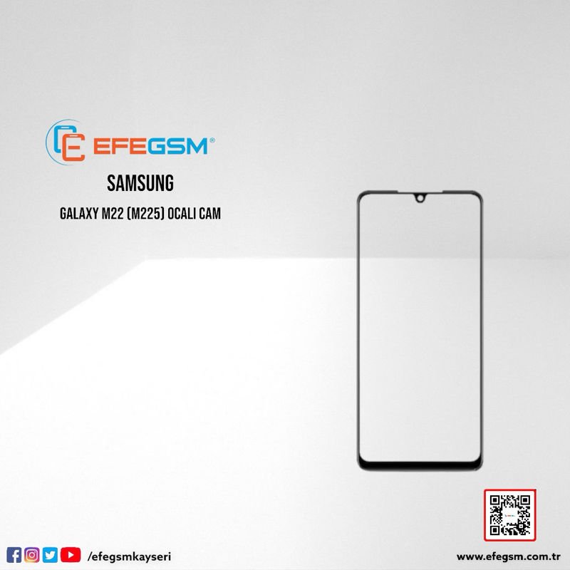 Samsung Galaxy M22 (M225) Ocalı Cam