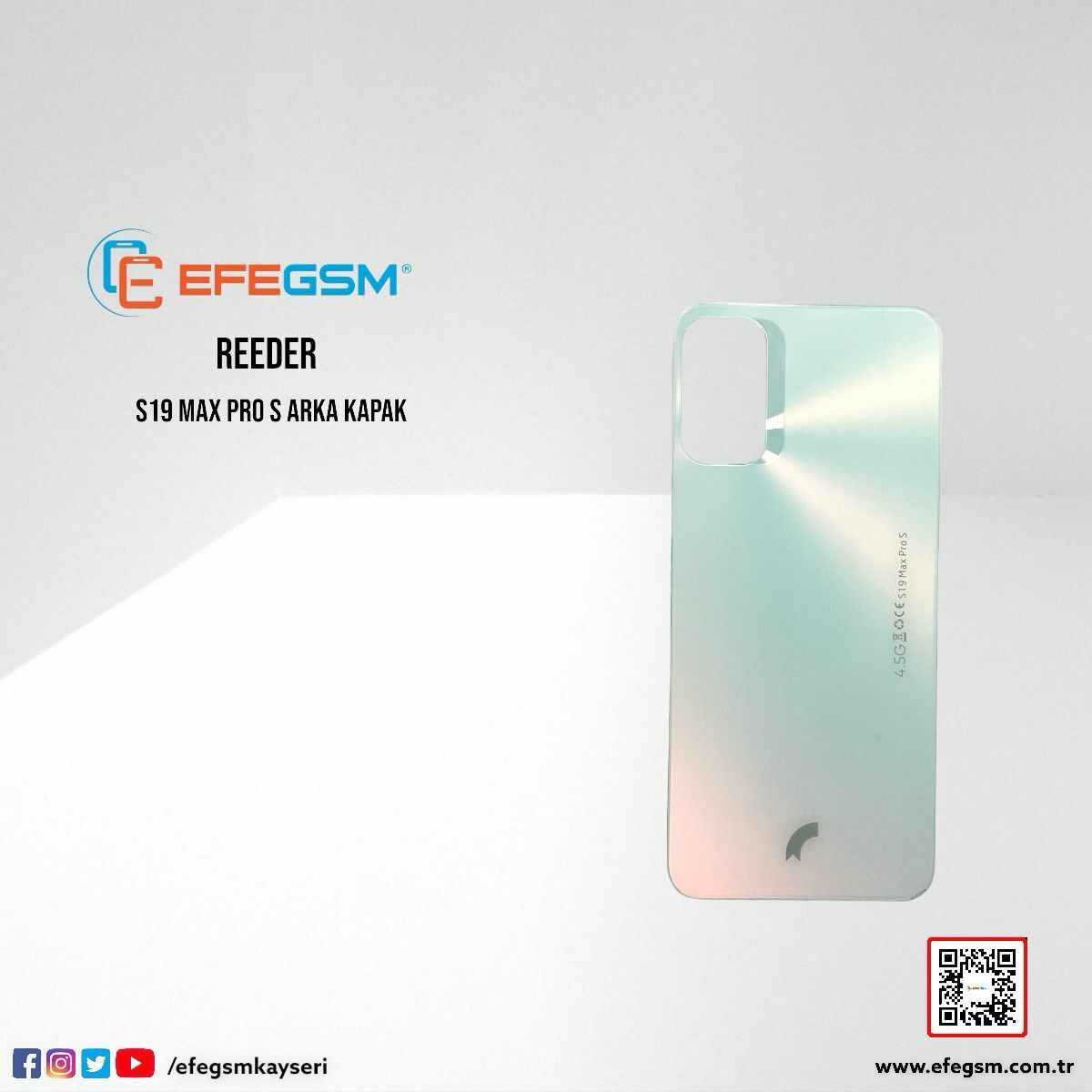 Reeder S19 Max Pro S Arka Kapak