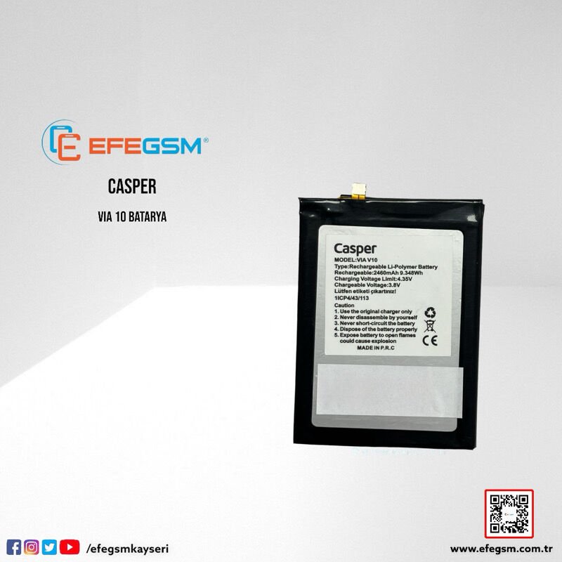 Casper Via V10 Batarya