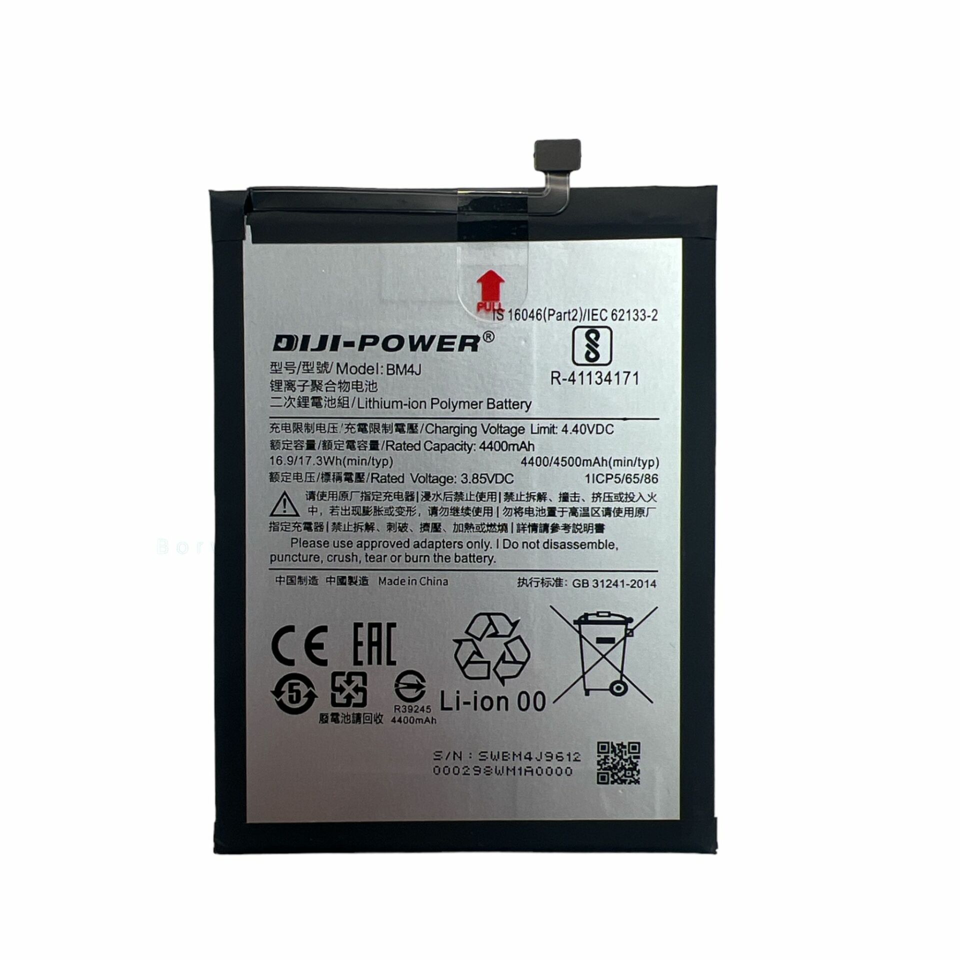 Diji Power Note 8 Pro (BM4J) 4500 mAh Batarya