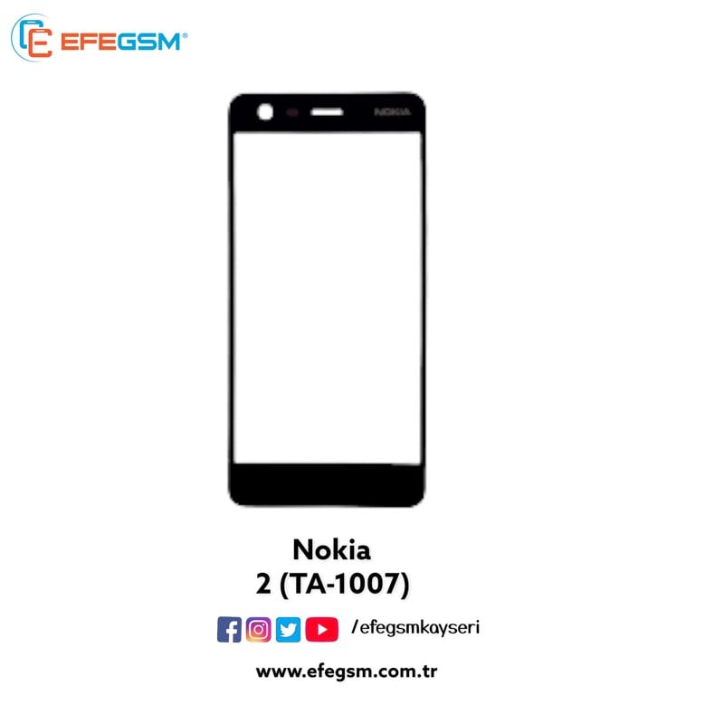 Nokia 2 (TA 1007) Ocalı Cam