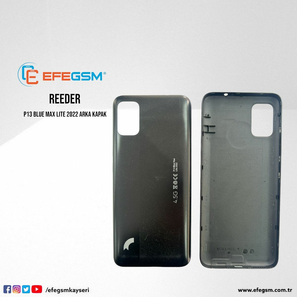 Reeder P13 Blue Max Lite 2022 Arka Kapak