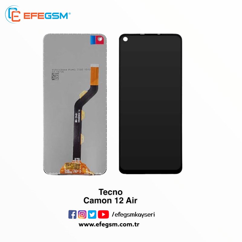 Tecno Camon 12 Air Ekran
