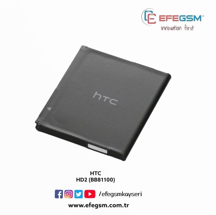 HTC HD2 (BB81100) Batarya