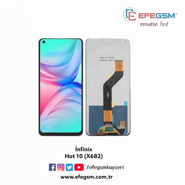 İnfinix Hot 10 (X682) Ekran
