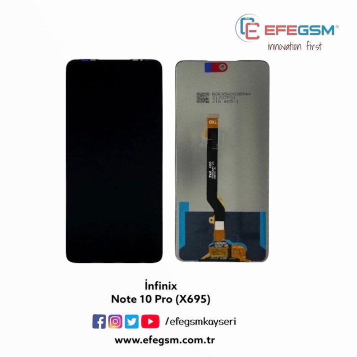 İnfinix Note 10 Pro (X695) Ekran