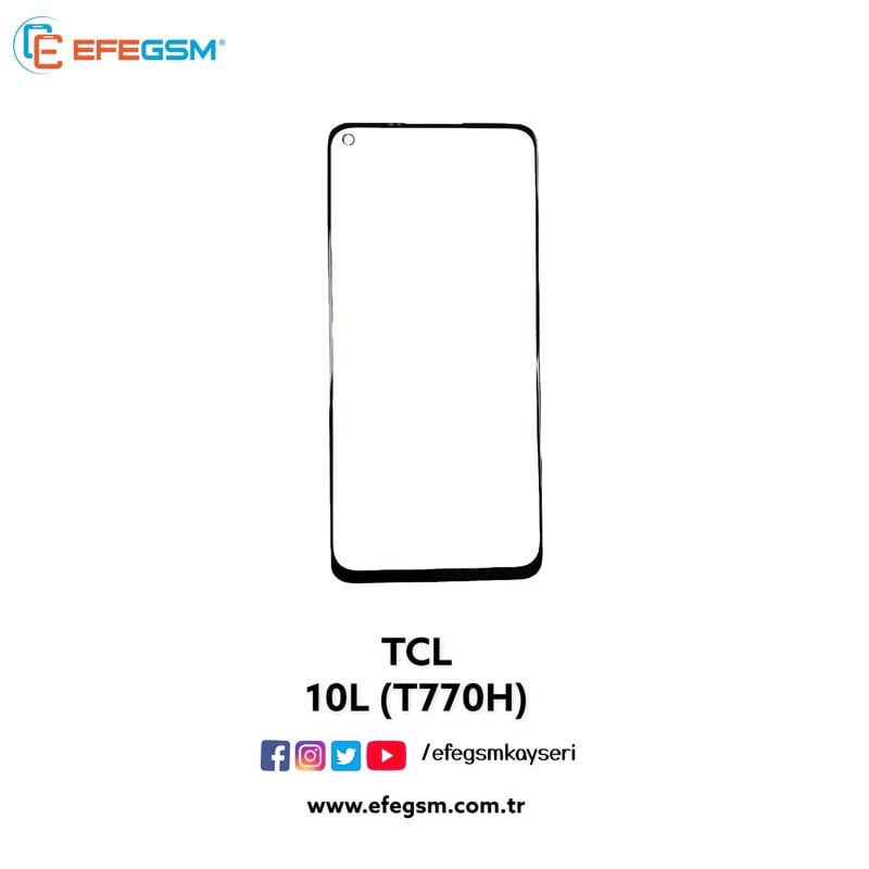 TCL 10L (T770H) Ocalı Cam