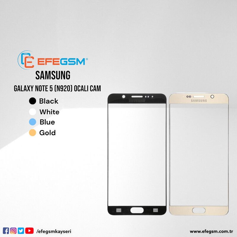 Samsung Galaxy Note 5 (N920) Ocalı Cam