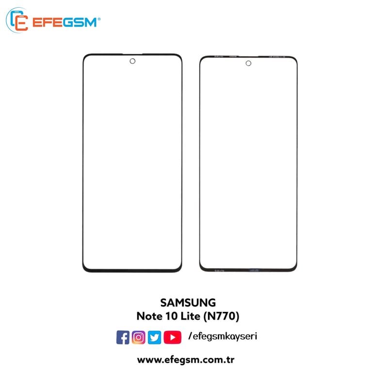 Samsung Note 10 Lite (N770F) Ocalı Cam