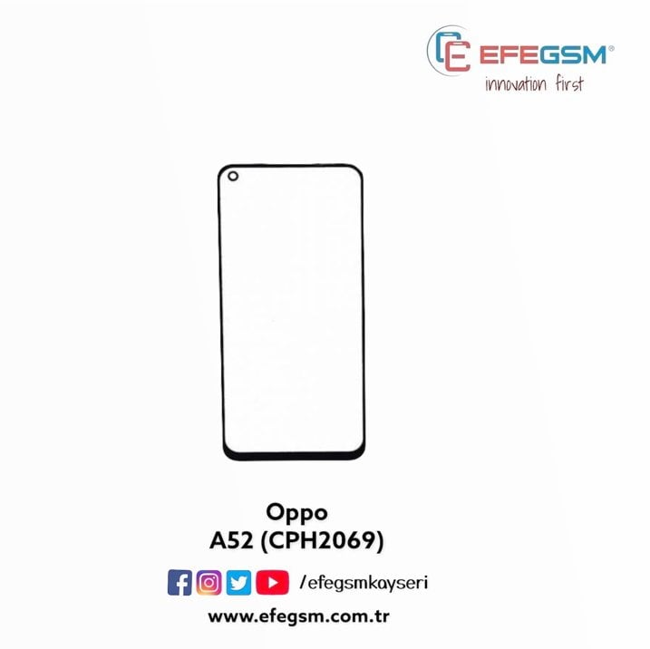 Oppo A52 (CPH2069) Ocalı Cam