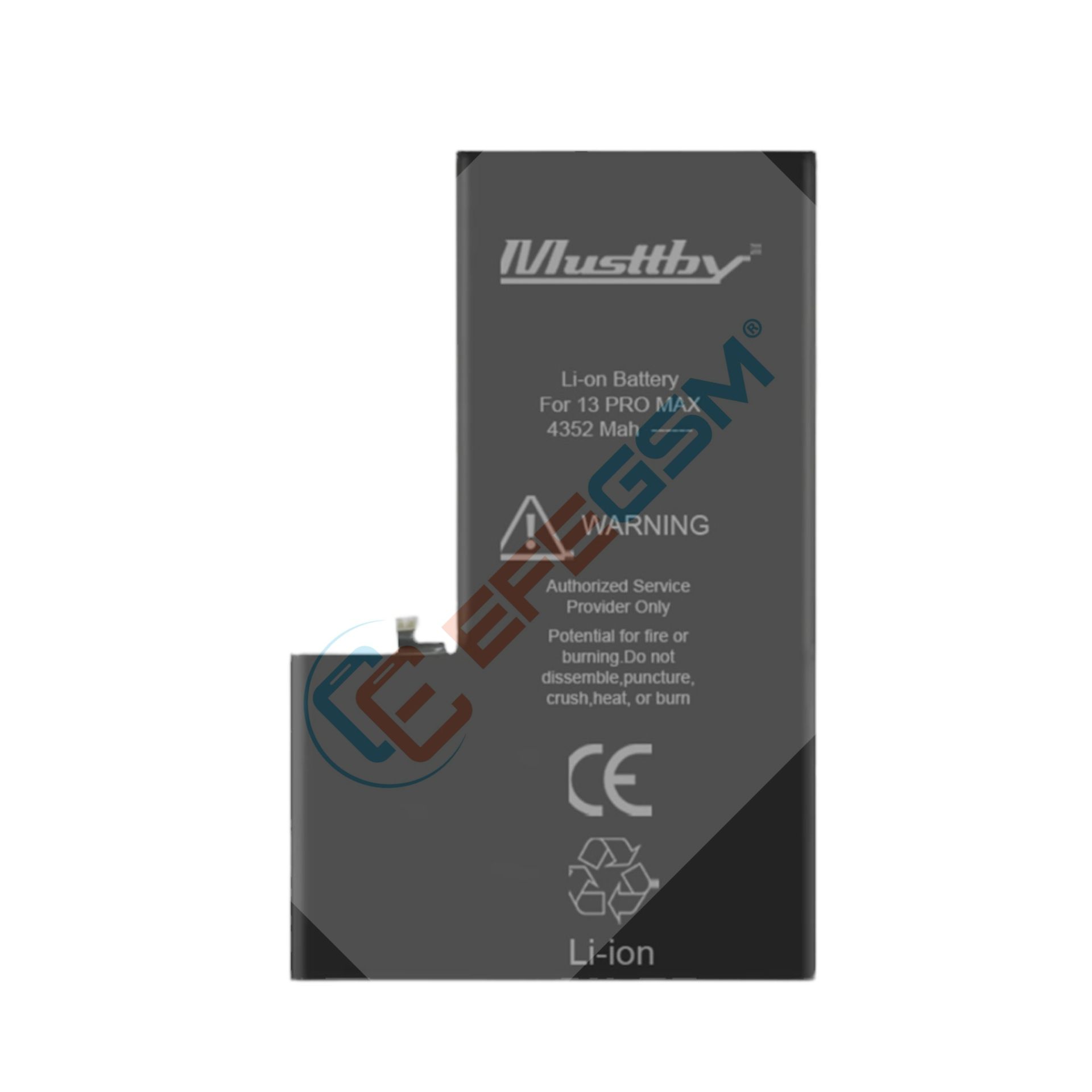 Musttby Iphone 13 Pro Max Batarya