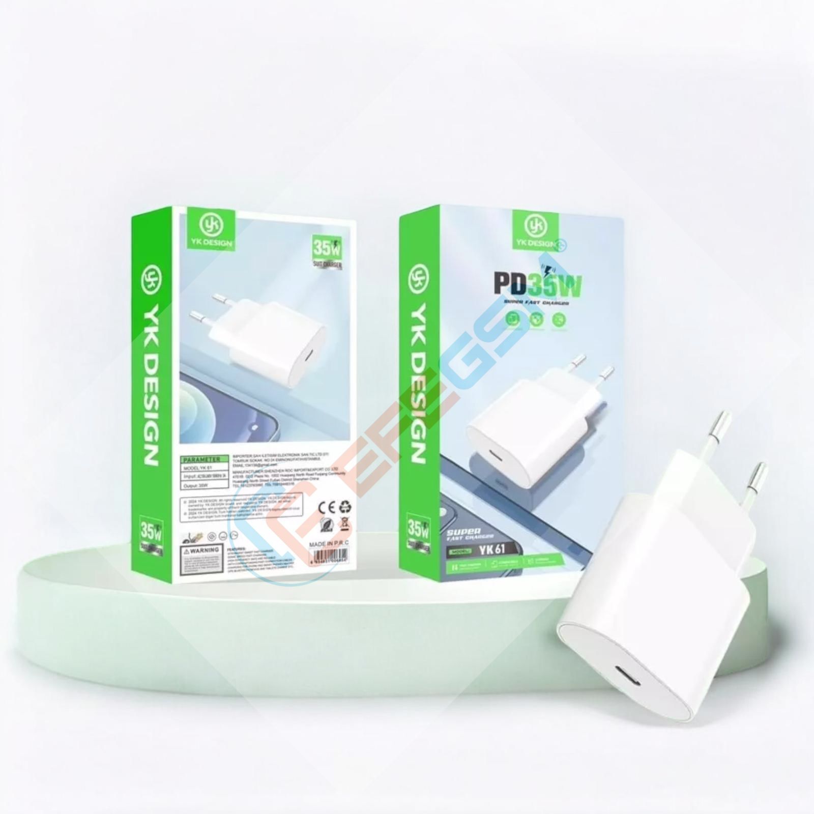 YK Desing YK61 35W Usb Başlık