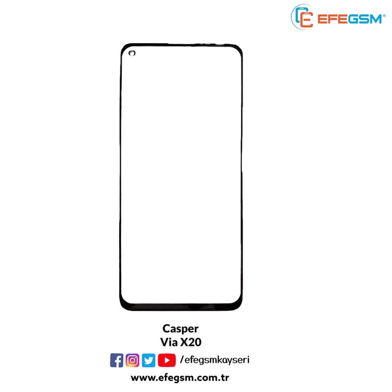 Casper Via X20 Ocalı Cam