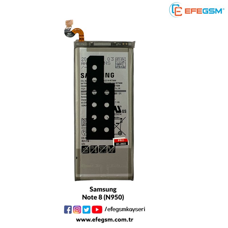Samsung Note 8 (N950) Batarya