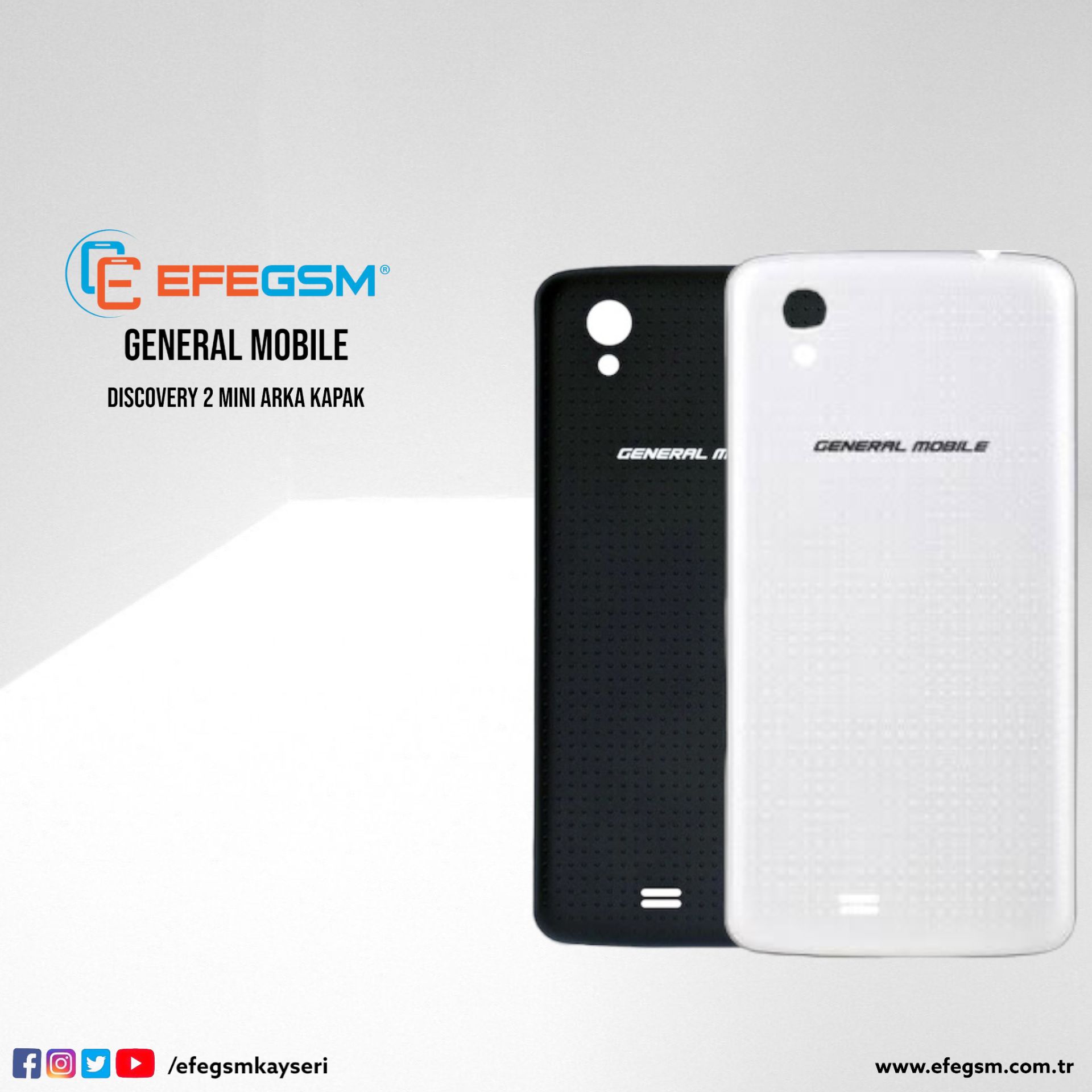 General Mobile Discovery 2 Mini Arka Kapak