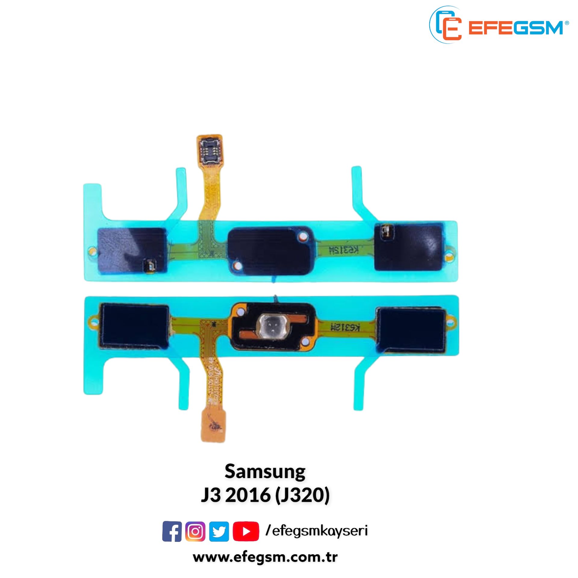Samsung J3 2016 (J320) Alt Bord