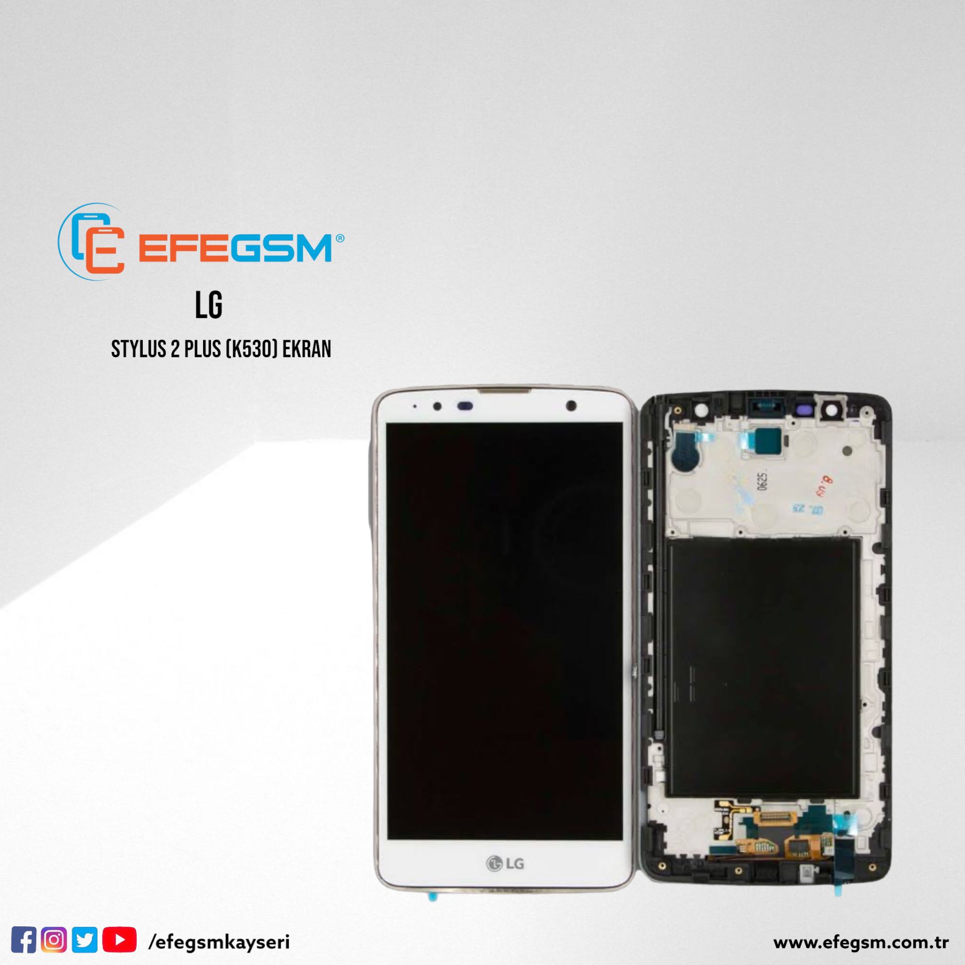 Lg Stylus 2 Plus (K530) Ekran