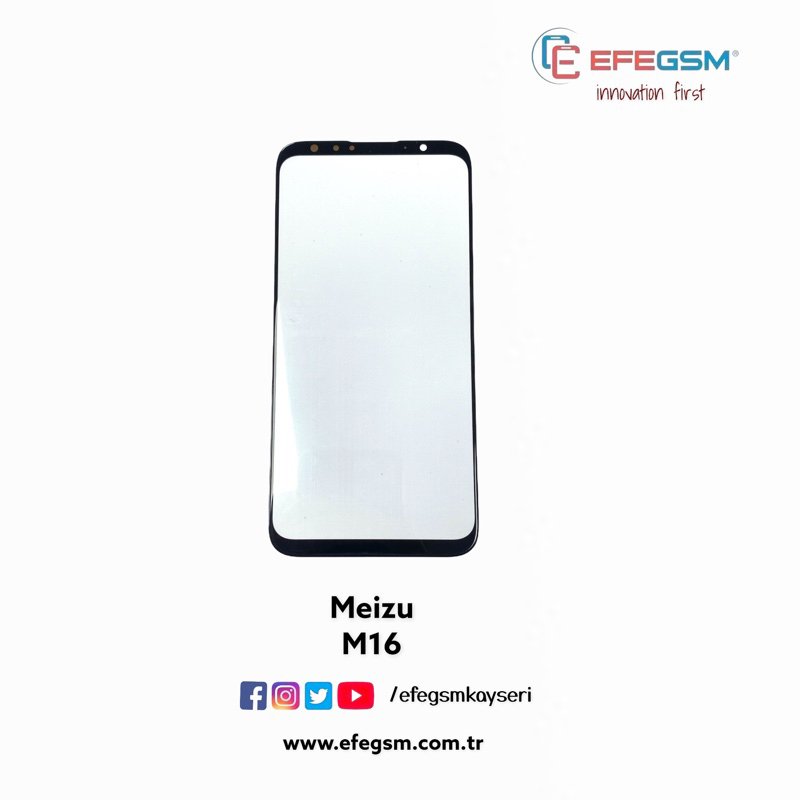 Meizu 16 Ocalı Cam