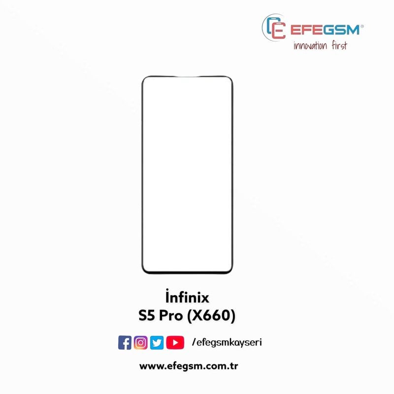 İnfinix S5 Pro (X660) Ocalı Cam