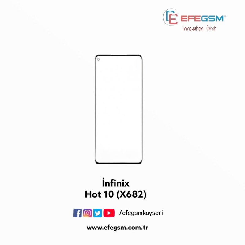 İnfinix Hot 10 (X682) Ocalı Cam