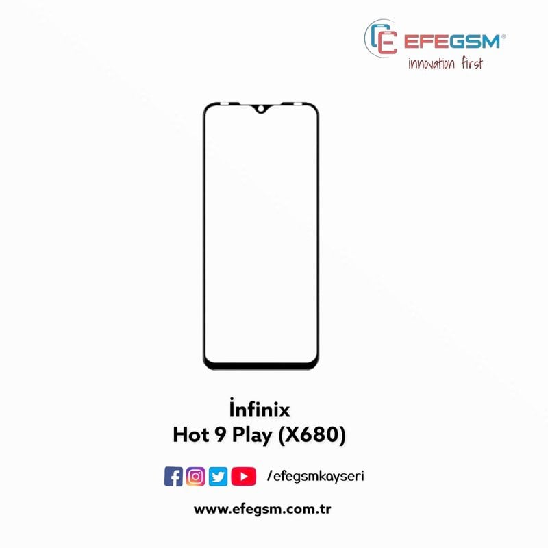 İnfinix Hot 9 Play (X680) Ocalı Cam