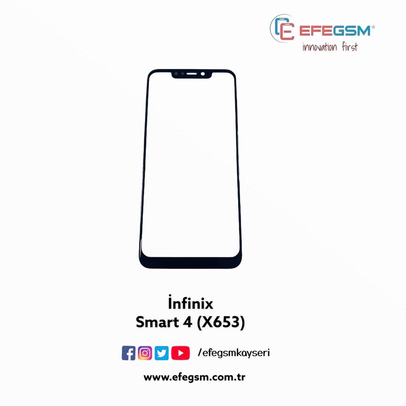 İnfinix Smart 4 (X653) Ocalı Cam