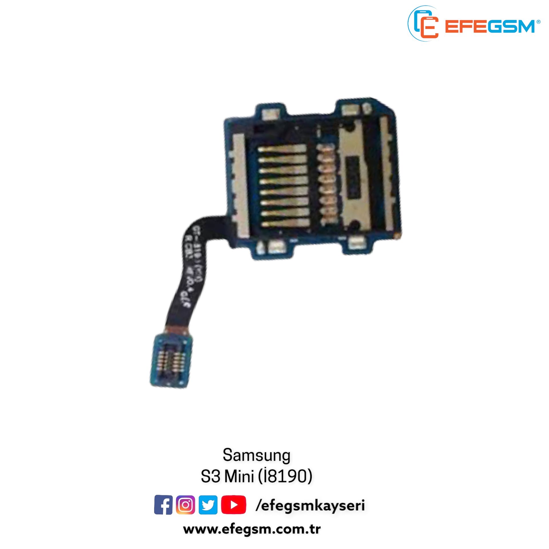 Samsung S3 Mini (i8190) Sim Yuvası