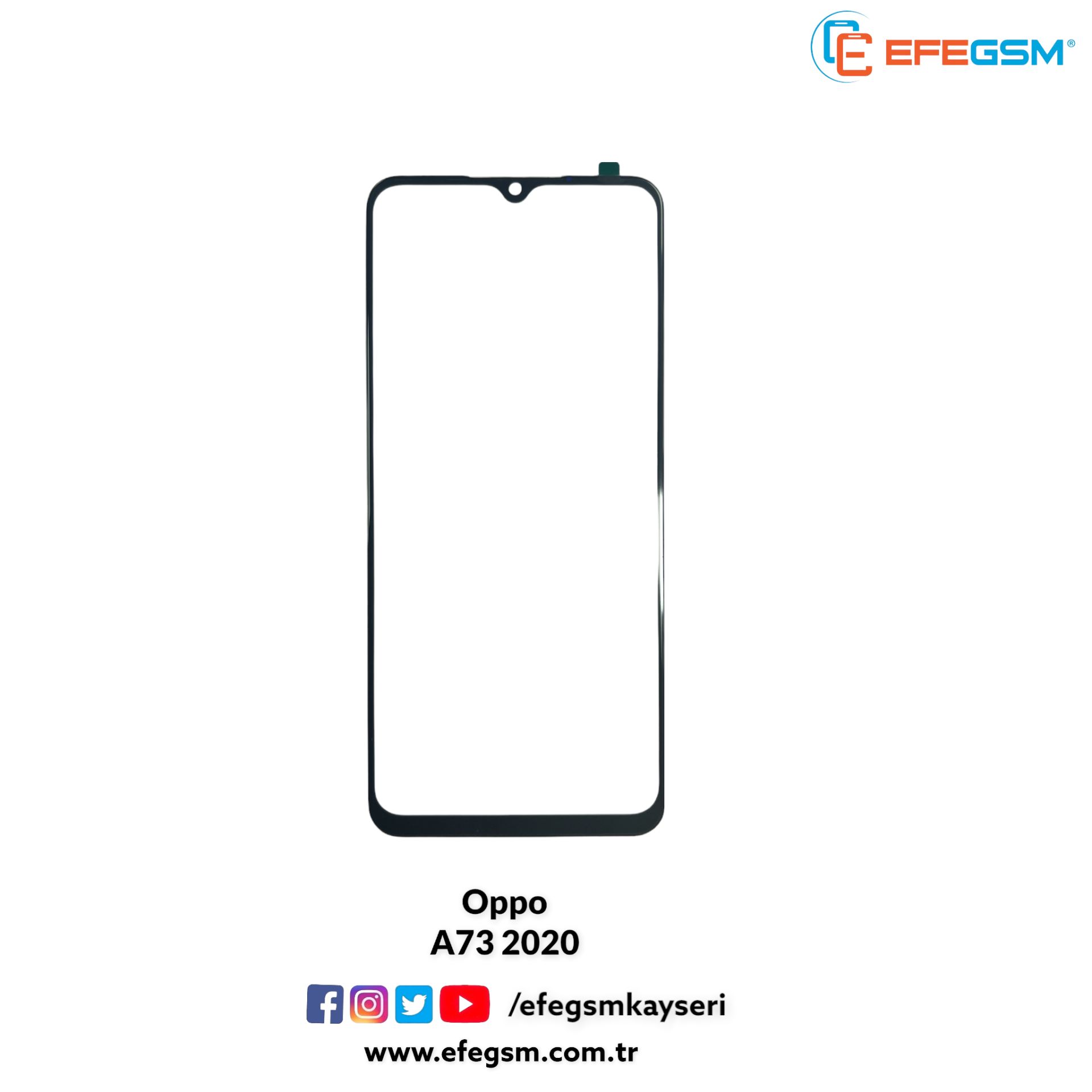 Oppo A73 2020 (CPH2095) Ocalı Cam
