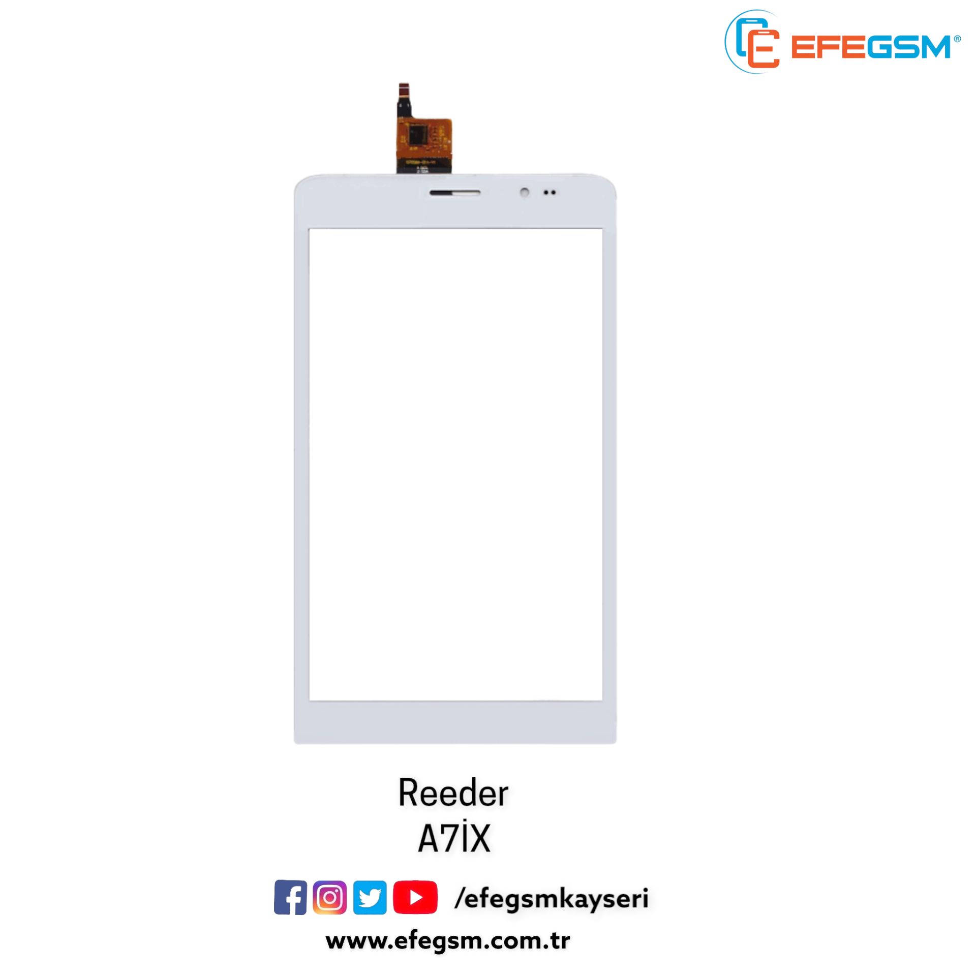 Reeder A7İX Dokunmatik