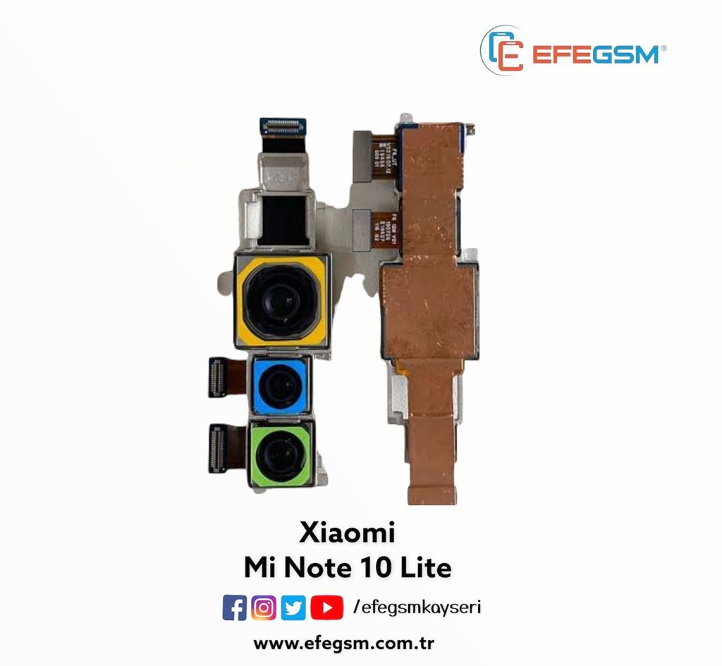 Xiaomi Mi Note 10 Lite Arka Kamera