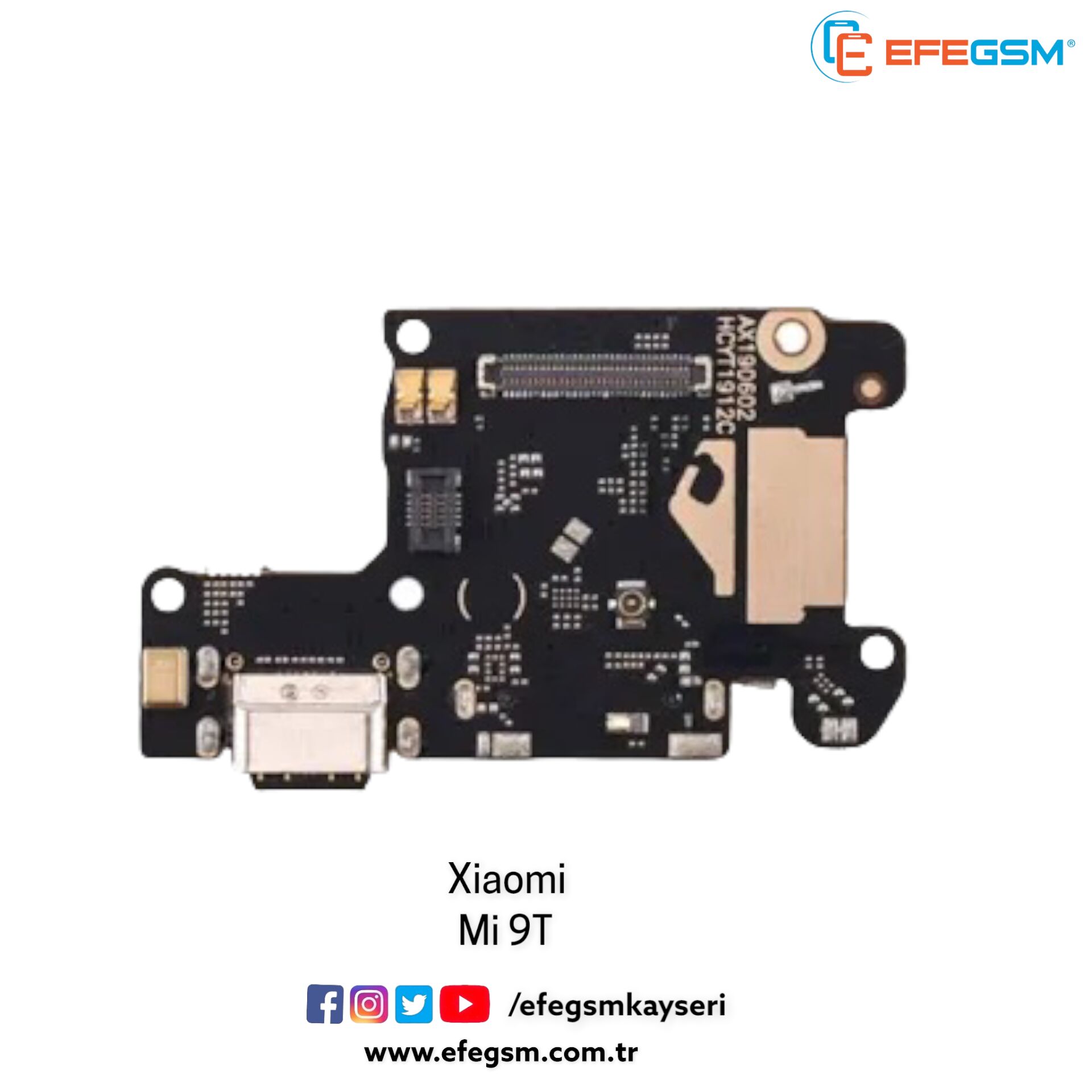 Xiaomi Mi 9T Alt Bord