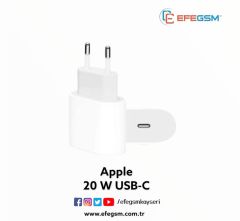 Iphone 20 W USB-C Güç Adaptörü