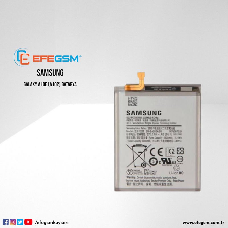 Samsung Galaxy A10E (A102) Batarya