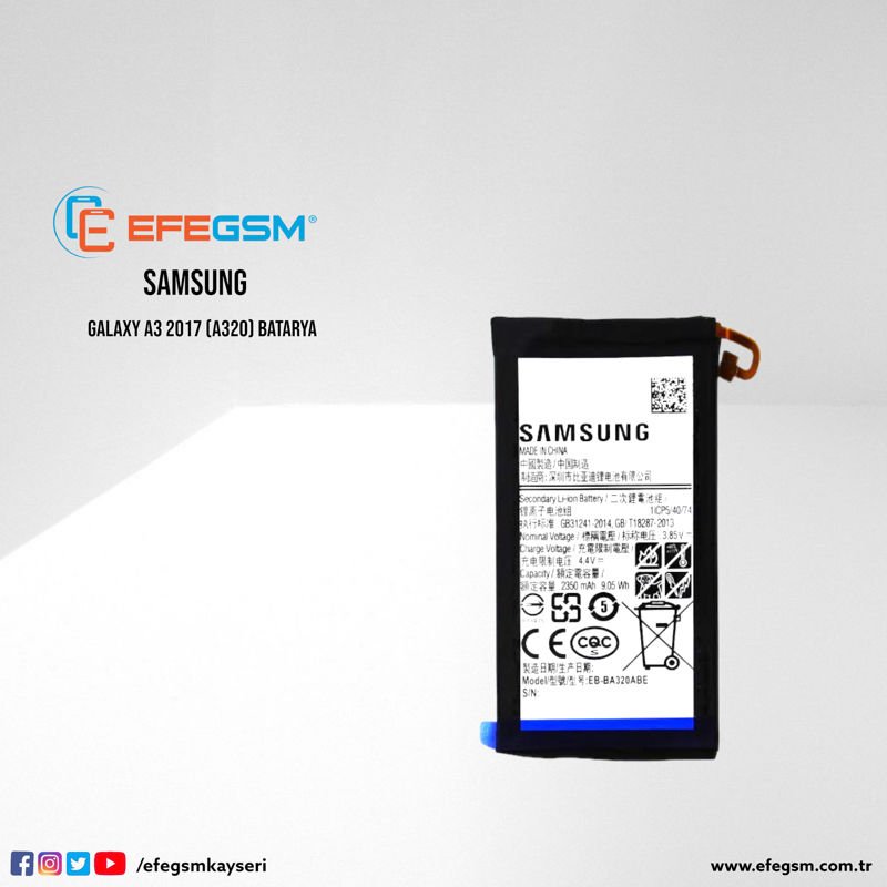 Samsung Galaxy A3 2017 (A320) Batarya