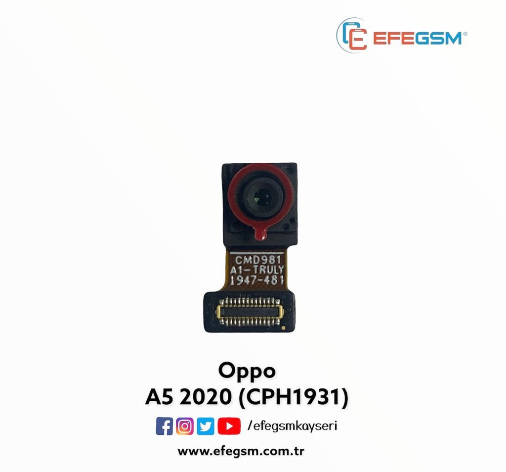 Oppo A5 2020 (CPH1931) Ön Kamera