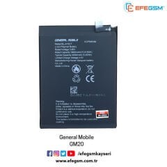 General Mobile GM20 Batarya