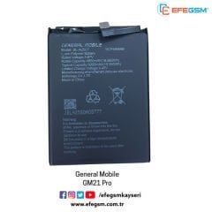 General Mobile GM21 Pro Batarya