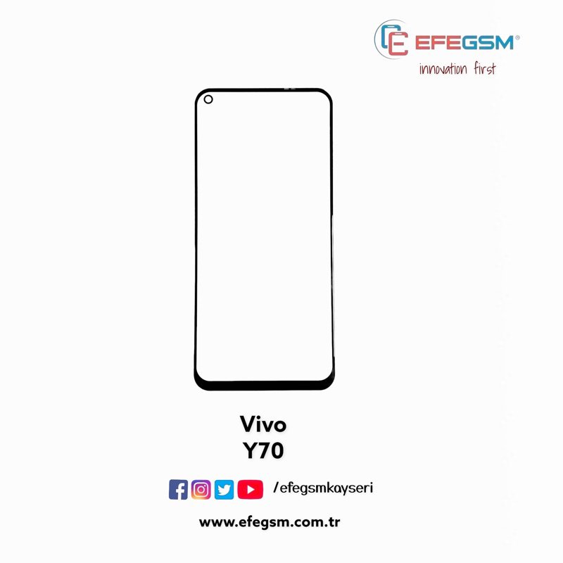Vivo Y70 Ocalı Cam