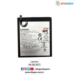 Lenovo K6 (BL267) Batarya