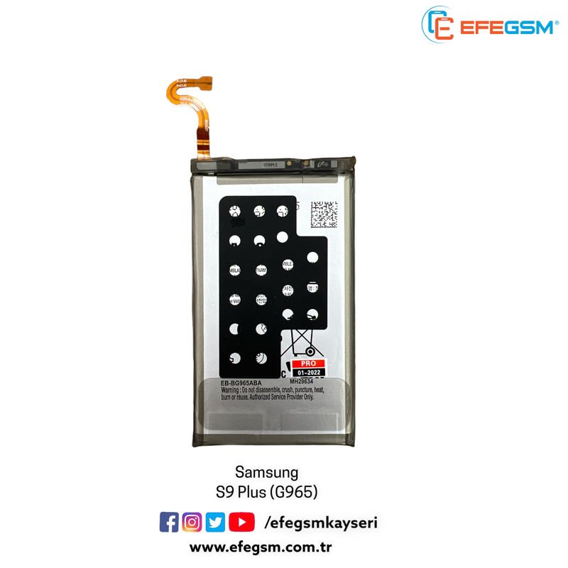 Samsung Galaxy S9 Plus (G965) Batarya